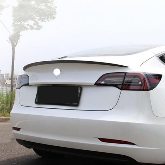 カーボンファイバー リア スポイラー バック トランク ウィンド ウイング テール スタイリング 適用: テスラ/TESLA モデル 3 2018 + チューニング フォージド カーボンファイバー AL-OO-2673 AL_3