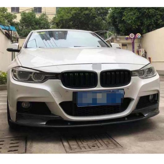 2ピース ABS フロント バンパー リップ チン シャベル スプリッタ エプロン 適用: BMW 3シリーズ F30 F35 2011-2019 チューニング ピアノブラック AL-OO-2718 AL_5