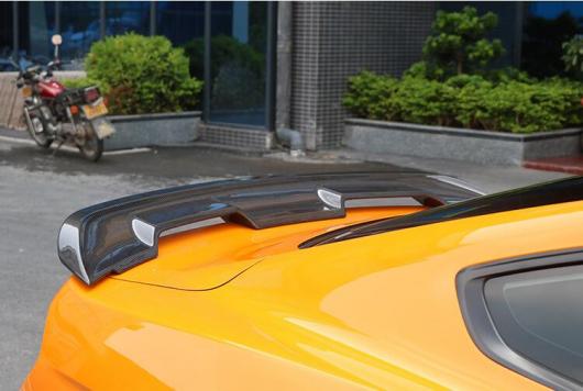カーボンファイバー リア ウイング トランク リップ スポイラー テール 適用: フォード/FORD マスタング 2015-2021 カーボン調 AL-OO-2752 AL_4