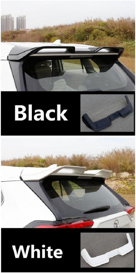 ABS カーボンファイバー ペイント リア テール ウイング トランク リップ スポイラー 適用: トヨタ RAV4 RAV 4 2019 2020 2021 2022 タイプ002・タイプ003 ブラック・ホワイト AL-OO-2939 ALの通販は