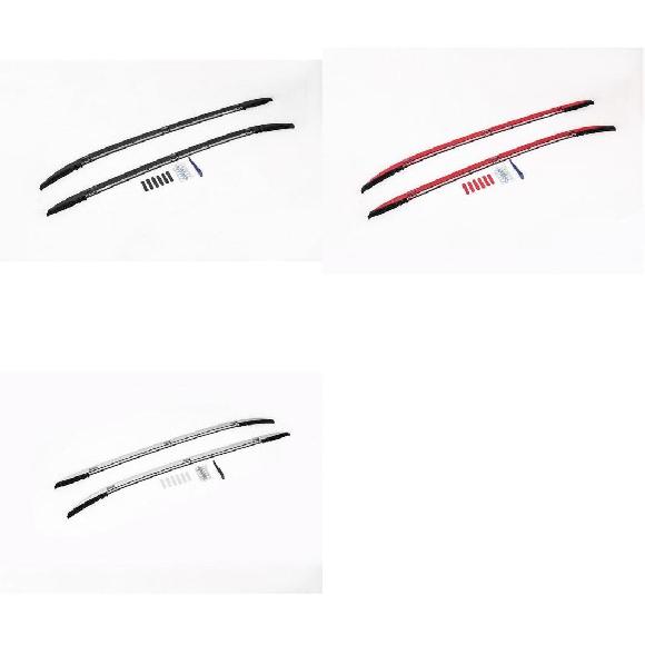 アルミニウム 合金 スクリュー トップ ルーフ ラック レール ラゲッジ 適用: トヨタ C-HR CHR 2017 2018 2019 2020 2021 ブラック〜シルバー AL-OO-2944 AL