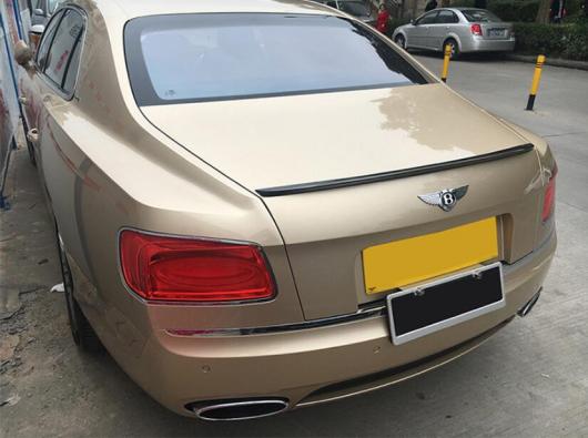 リアル カーボンファイバー リア ウイング トランク リップ テール スポイラー 適用: ベントレー/BENTLEY FLYING 2013 2014 2015 2016 AL-OO-2955 AL
