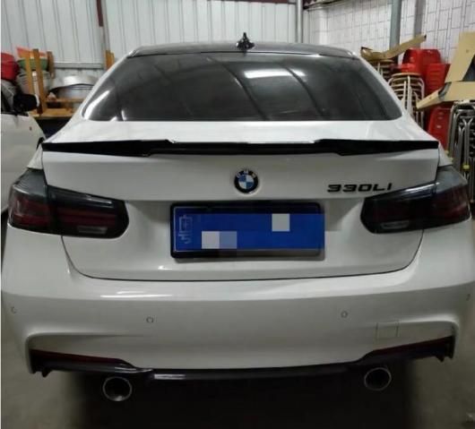リアル カーボンファイバー リア テール ウイング トランク リップ スポイラー 適用: BMW F30 F80 3シリーズ 2013 2014 2015 2016 2017 2018 AL-OO-3001 AL_2