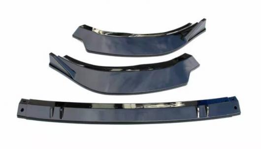 ABS ペイント カーボンファイバー フロント バンパー スポイラー リップ スプリッター カバー 適用: フォルクスワーゲン/VOLKSWAGEN VW ゴルフ 8 MK8 Rライン プロ 2020 2021 2022 マットブラック AL-OO-3079 AL