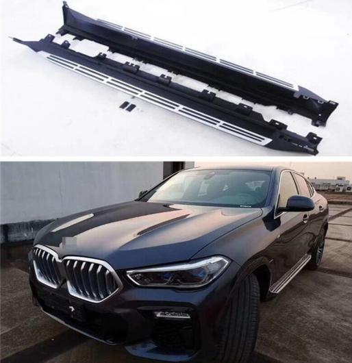 ペダル ランニング ボード サイド ステップ バー ドア 適用: BMW X6 G06 2020 2021 2022 AL-OO-3126 AL