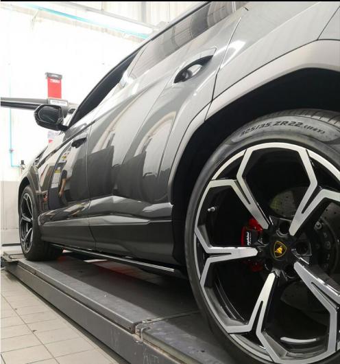 電動 モーター ペダル ランニング ボード サイド ステップ バー 適用: ランボルギーニ/LAMBORGHINI URUS 2018 2019 2020 2021 2022 AL-OO-3130 AL_5