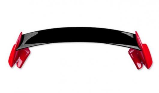 ABS ペイント リアル リア ウイング トランク リップ スポイラー 適用: ホンダ シビック ハッチバック ブラック×ブラック〜レッド×ブラック AL-OO-3145 AL ABS ペイント リアル リア ウイング トランク リップ スポイラー 適用