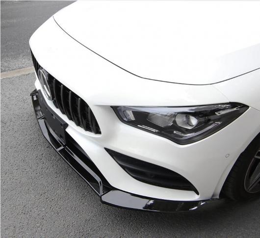ABS 3ピース フロント バンパー スポイラー リップ スプリッター カバー 適用: メルセデス・ベンツ W118 C118 AMG CLA200 CLA250 CLA260 2020 2021 カーボン調 AL-OO-3251 AL_6