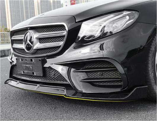 ABS 3ピース フロント バンパー スポイラー リップ スプリッター カバー 適用: メルセデス・ベンツ E クラス W213 E200 E250 E300 E320 2016-2019 ABS ブラック AL-OO-3275 ALの通販は