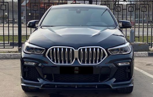 ABS ブラック フロント バンパー リップ スポイラー リア トランク ディフューザー サイド ボディ スカート 適用: BMW X6 G06 2019 2020 2021 2022 サイド スカート AL-OO-3478 AL_3