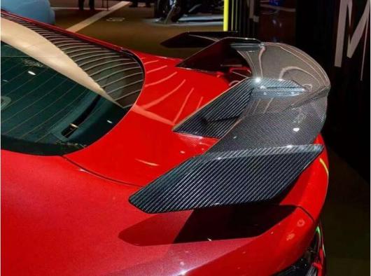 リアル カーボンファイバー リア ウイング トランク リップ スポイラー 適用: BMW G80 M3 G82 M4 2020 2021 2022 AL-OO-3502 AL