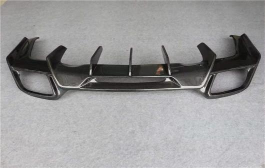 リアル カーボンファイバー リア バンパー トランク リップ スポイラー ディフューザー カバー 適用: アウディ/AUDI Q8 2020 2021 2022 LED AL-OO-3490 AL リアルカーボンファイバー リアバンパー トランク リップ スポイラー