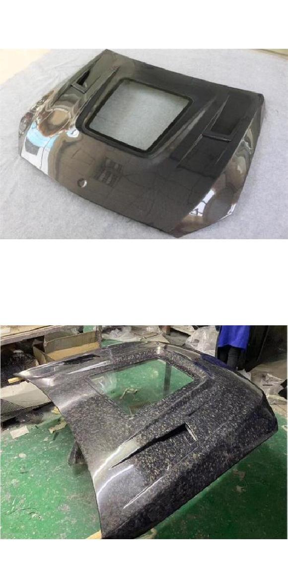 クリア ガラス カーボンファイバー フロント バンパー エンジン フード ボンネット 吹き出し口 カバー 適用: カーボンファイバー・カーボンファイバー フォージ AL-OO-3509 AL 393,791円