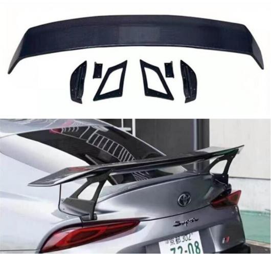 GT リアル カーボンファイバー リア ウイング トランク リップ テール スポイラー 適用: トヨタ スープラ A90 2019 2020 2021 2022 AL-OO-3545 ALの通販は