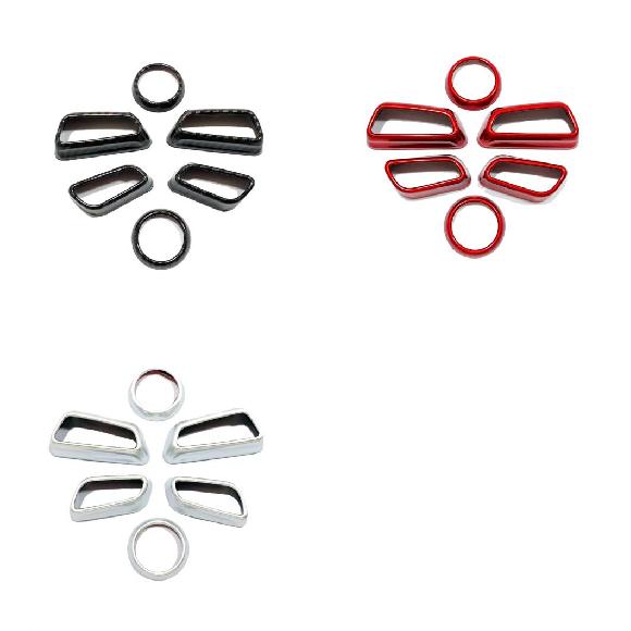 適用: トヨタ RAV4 2019 2020 ABS インテリア シート アジャスター 調整 スイッチ フレーム カバー トリム アクセサリー ブラック〜シルバー AL-OO-3703 AL 8,373円