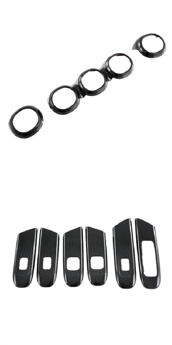 適用: メルセデス・ベンツ C クラス W206 セダン 2022 カーボンファイバー エア AC 吹き出し口/フロント カップホルダー/サイド ドア サイド エア・インナー アームレスト AL-OO-3764 AL