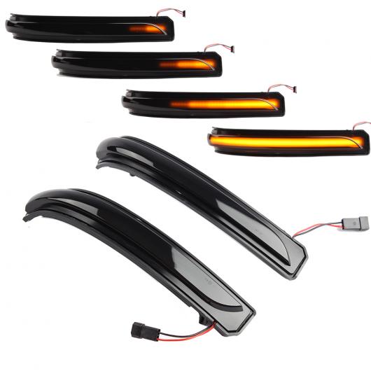 適用: メルセデス ベンツ A B クラス W169 A160 W245 2008-2012 LED ダイナミック ターンシグナルライト フラッシャー 点滅 流れる ウインカー ライト AL-OO-3769 AL