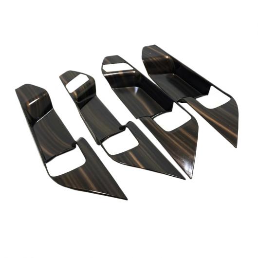 ウインドウ リフト スイッチ ボタン パネル スイッチ 適用: トヨタ RAV4 2019 2020 インサイド ドア モールディング トリム 木目調 サーフェス 光沢 インテリア タイプ007 AL-OO-4559 AL