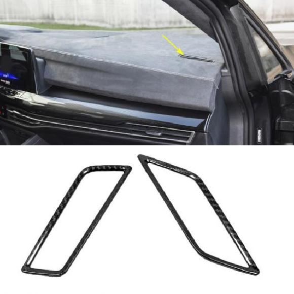 AL スチール カーボンファイバー インテリア 適用: フォルクスワーゲン/VOLKSWAGEN VW ゴルフ 8 MK8 2020 2021 左ハンドル用 タイプ008・タイプ009 AL-OO-4589