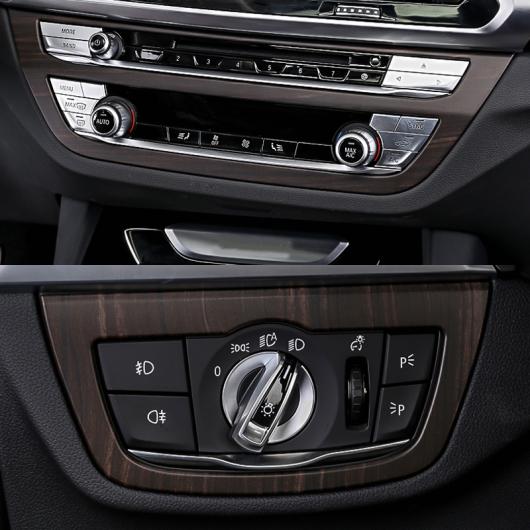 インテリア 木目調 適用: BMW X3 X4 G01 G02 ドア センター コンソール ギア フィルム セントラル エアコン ナビゲーション フレーム トリム タイプ001・タイプ005 AL-OO-4599 AL