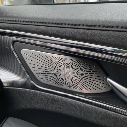 適用: ハヴァル ジョリオン 2020-2022 ドア オーディオ スピーカー カバー ラウドスピーカー パッド トリム フレーム ステッカー ステンレス スチール インテリア ルーフ マット シルバー AL-OO-4711 ALの通販は