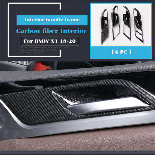 カーボンファイバー インテリア 適用: BMW X3 X4 G01 G02 セントラル