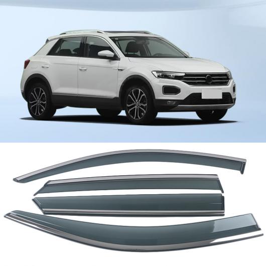 適用: フォルクスワーゲン/VOLKSWAGEN T-ROC TROC 2017-2021 ストリップ ウィンド バイザー デフレクタ ドア サイド ウインドウ エア ガード 保護 スノー サン レイン AL-OO-4745 AL 77,182円