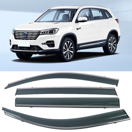 適用: 長安汽車 CS75 2014 2015-2018 クローム モールディング トリム ストリップ ウィンド バイザー デフレクタ ドア サイド ウインドウ エア ガード スノー サン レイン AL-OO-4764 AL