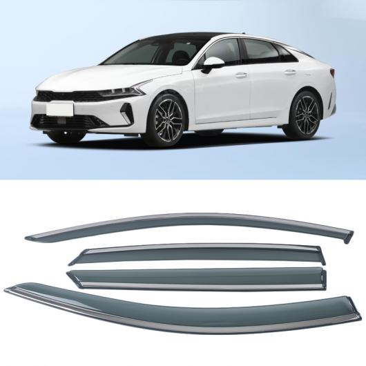 ウィンド バイザー デフレクタ ベント バイザー ドア サイド ウインドウ エア ガード デフレクタ スノー サン レイン 適用: 起亜 K5 3 LLL SD セダン 2020 + AL-OO-4769 AL