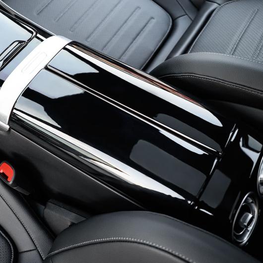 ABS カーボンファイバー アームレスト ボックス 保護 ステッカー カバー 適用: メルセデス-ベンツ C-クラス W206 C180 C200 C300 2021 2022 カーボン調 AL-OO-4792 AL_6