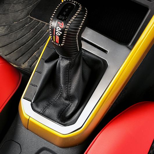 適用: フォルクスワーゲン/VOLKSWAGEN ポロ 2019 シフト ギア パネル カバー トリム スタイリング セントラル コントロール パネル ステンレス ブラック・ステンレス ホワイト AL-OO-4889 AL_2