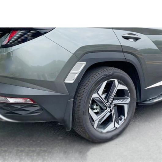 適用: ヒュンダイ/現代/HYUNDAI ツーソン NX4 2021 2022 フロント リア ホイール アイブロー サイド ボディ シャープ ガーニッシュ インテリア カバー トリム エクステリア アクセサリー タイプF AL-OO-5033 ALの通販は