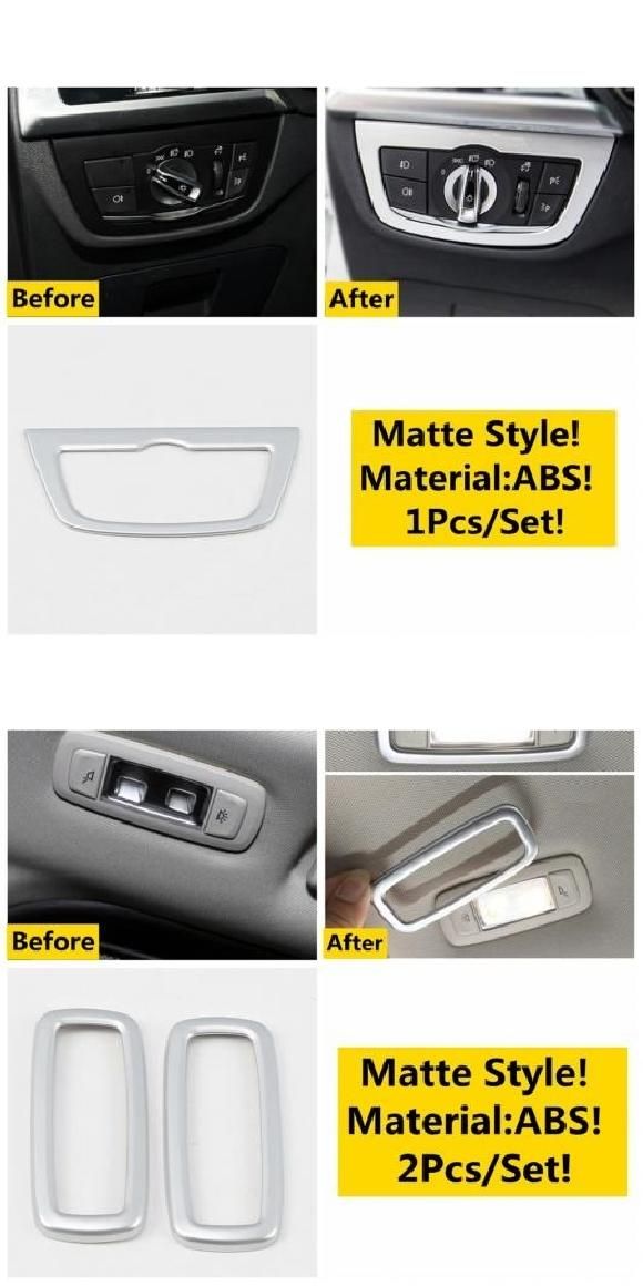 AL アクセサリー 適用: BMW X3 G01 2018-2022 X4 G02 2019-2021 リード ライト エア AC ウインドウ リフト ギア シフト カバー タイプD・タイプF AL-OO-5042