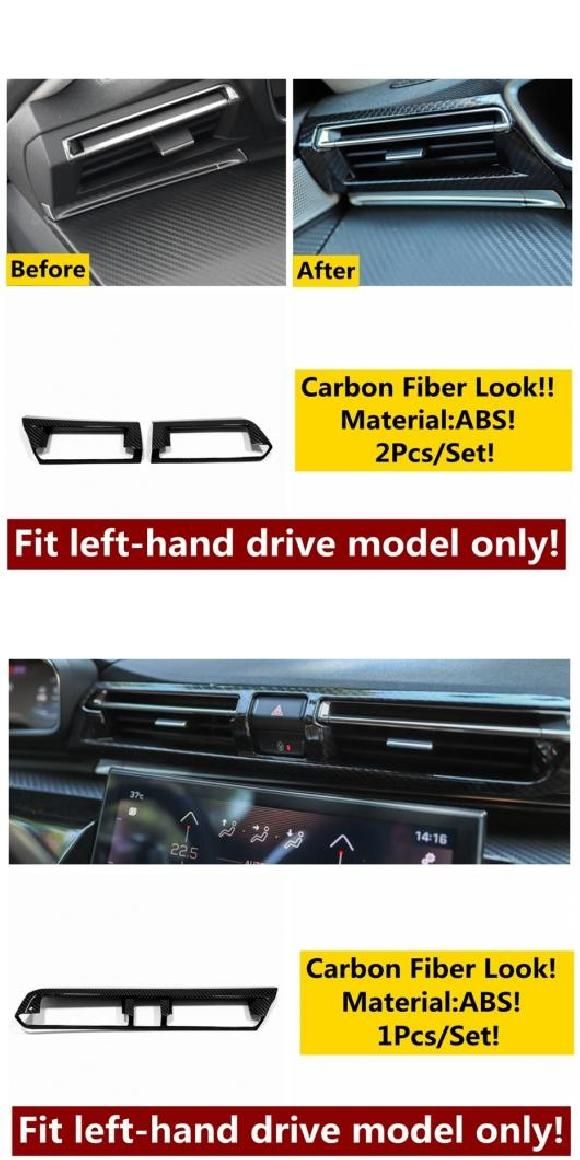 AL ステアリング ホイール ギア シフト ヘッド ノブ ダッシュボード エア AC 吹き出し口 カバー トリム 適用: プジョー/PEUGEOT タイプD・タイプF AL-OO-5371 7,650円