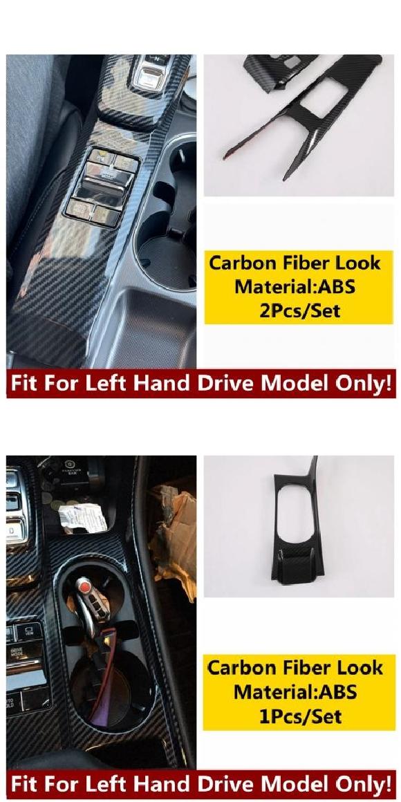 カーボンファイバー セントラル コントロール シフト ギア フレーム カップホルダー パネル 装飾 カバー トリム 適用: ヒュンダイ/現代/HYUNDAI ソナタ DN8 2020-2022 タイプA・タイプC AL-OO-5399 AL 10,715円