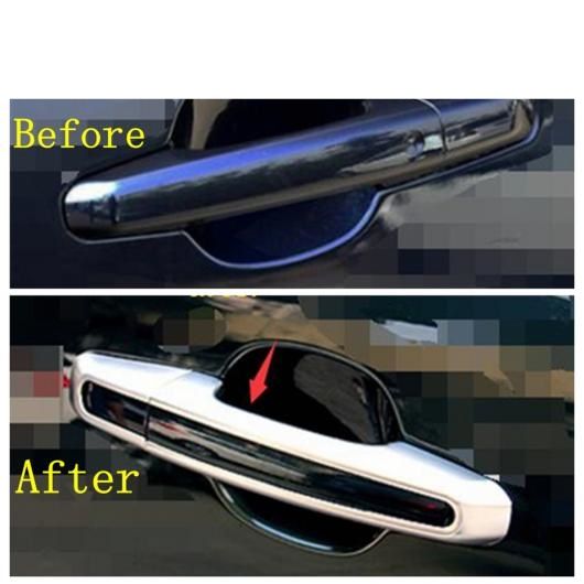 ドア プル ドアノブ ハンドル 保護 カバー トリム 適用: ジャガー/JAGUAR F-ペース 2017 2018 2019 2020 ABS クローム/マット アクセサリー ブライト スタイル・マット スタイル AL-OO-5472 AL_2