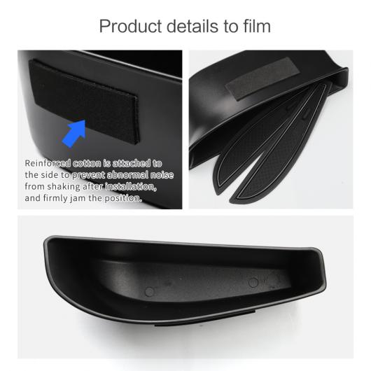 AL 適用: VW ID.3 ID3 ID 3 ドア ハンドル ストレージ ボックス アクセサリー アームレスト ボックス ID3 ドア ボックス 2ピース AL-OO-5666_4