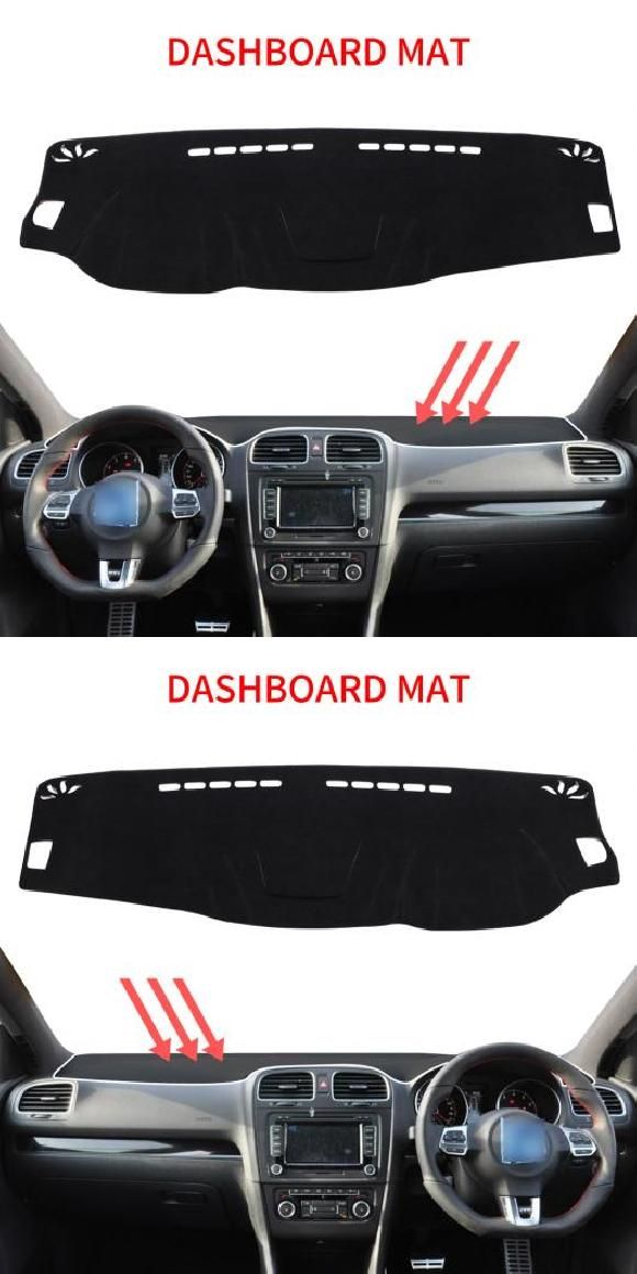 ダッシュボード ライト シールド 適用 VW ゴルフ MK6 20092013 滑り止め マット ダッシュボード プロテクター サン