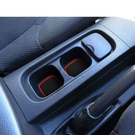 適用: 日産 ナバラ D40 4DR 2008-2012 滑り止め マット ゲート スロット カップ パッド インテリア アクセサリー ドア ナバラ D40 レッド〜ナバラ D40 ブルー 18ピース AL-OO-5755 AL