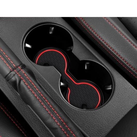 ゲート スロット パッド 適用: フォルクスワーゲン/VOLKSWAGEN ジェッタ 2013-2017 GLI ドア 隙間 マット 滑り止め 装飾 ジェッタ F レッド〜ジェッタ F ブラック AL-OO-5812 AL