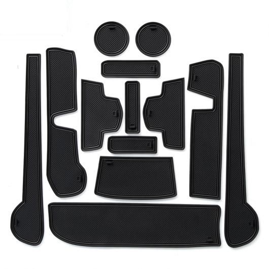 ゲート スロット パッド ゲート スロット マット 適用: ホンダ N-ボックス スラッシュ JF1/JF2 滑り止め インテリア ドア N-ボックス ブルー・N-ボックス ブラック AL-OO-5831 AL