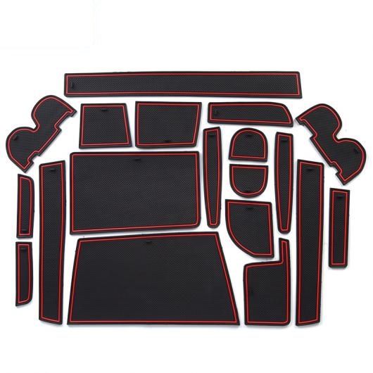 ゲート スロット マット 適用: トヨタ ヴォクシー/ノア 70 ZRR7#G/W 2007-2013 アクセサリー 3D ラバー レッド ヴォクシー ノア 70 レッの通販は