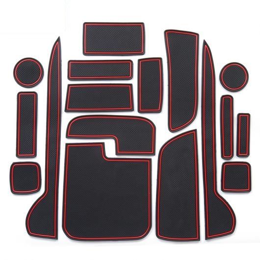 滑り止め マット ゲート スロット パッド 適用: ホンダ JP N-WGN JH1 JH2 2013-2016 ドア 隙間 アンチ スリップ ラバー コースター ステッカー N-WGN レッド・N-WGN ホワイト AL-OO-5865 AL