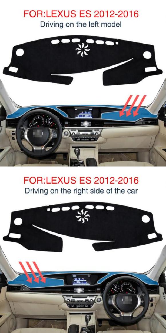 ダッシュ マット 適用: レクサス ES 2012-2016 ES200E S260 ES300 ES350 ES250 アクセサリー ダッシュマット 左ハンドル用 ES12-16 マット・右ハンドル用 ES12-16 マット AL-OO-5903 AL 8,708円
