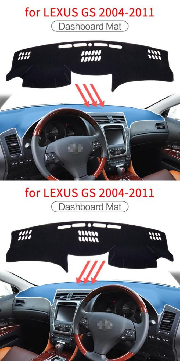 適用: レクサス GS GS300 GS430 GS450H GS350 GS460 2006-2011 300 430 滑り止め マット 左ハンドル用 04-11GS マット・右ハンドル用 04-11GS マット ポリエステル AL-OO-6097 ALの通販は 9,008円
