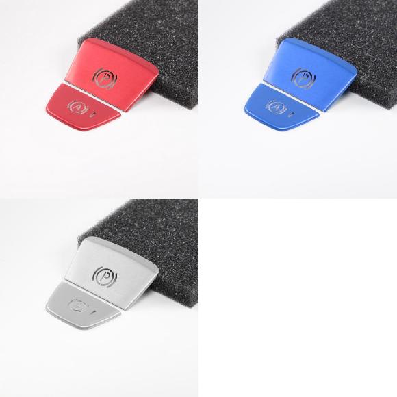 AL 適用: ボルボ/VOLVO XC60 XC90 S90 V90 S60 2018 2019 2020 ハンドブレーキ パーキング ブレーキ P ボタン スイッチ 装飾 レッド〜シルバー AL-OO-6124の通販は