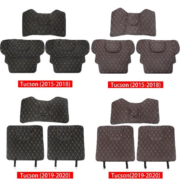 AL 適用: ヒュンダイ/現代/HYUNDAI ツーソン 2015 2016 2017 2018 2015-2018 ブラック 3ピース〜2019-2020 ブラウン 3ピース AL-OO-6203 21,350円