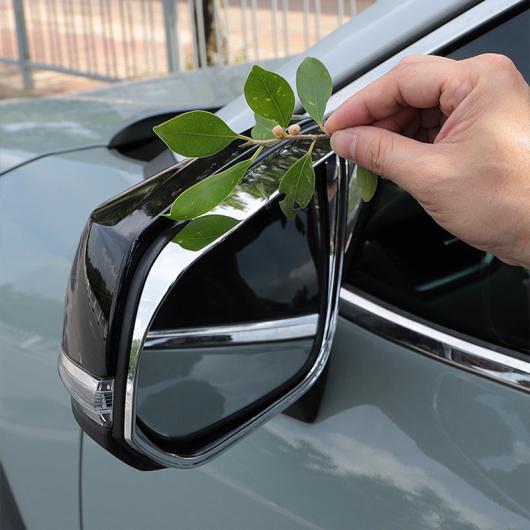 AL 適用: トヨタ RAV4 2019 2020 2021 2022 RAV 4 XA50 バックミラー ミラー アイブロー 防雨 レイン プロテクター トリム カバー カーボン AL-OO-6258_4