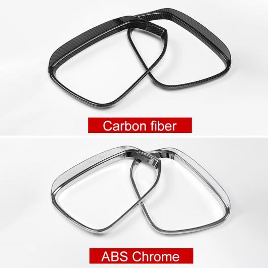 AL 適用: トヨタ RAV4 2019 2020 2021 2022 RAV 4 XA50 バックミラー ミラー アイブロー 防雨 レイン プロテクター トリム カバー カーボン AL-OO-6258_6