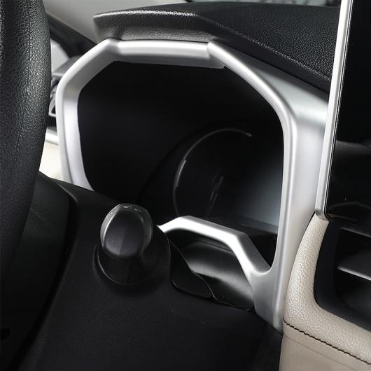 AL 適用: トヨタ RAV4 2019 2020 2021 2022 RAV 4 XA50 ダッシュボード ディスプレイ メーター リング スピードメーター ゲージ カバー シルバー AL-OO-6267_2